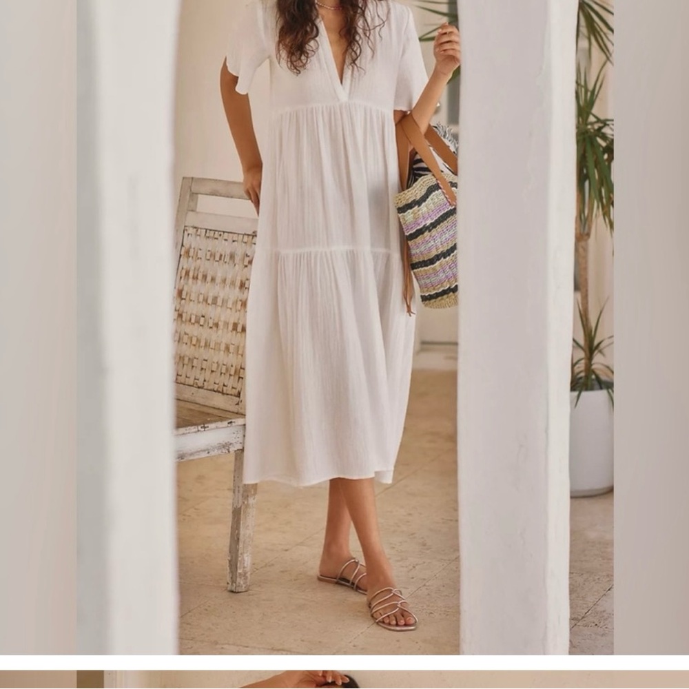 Anthropologie dress/coverup